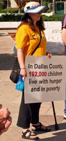 too much poverty in dallas