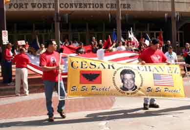 Chavez marchers