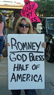 romney protest